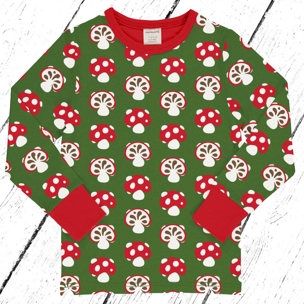 Maxomorra Shirt NORDIC MUSHROOM