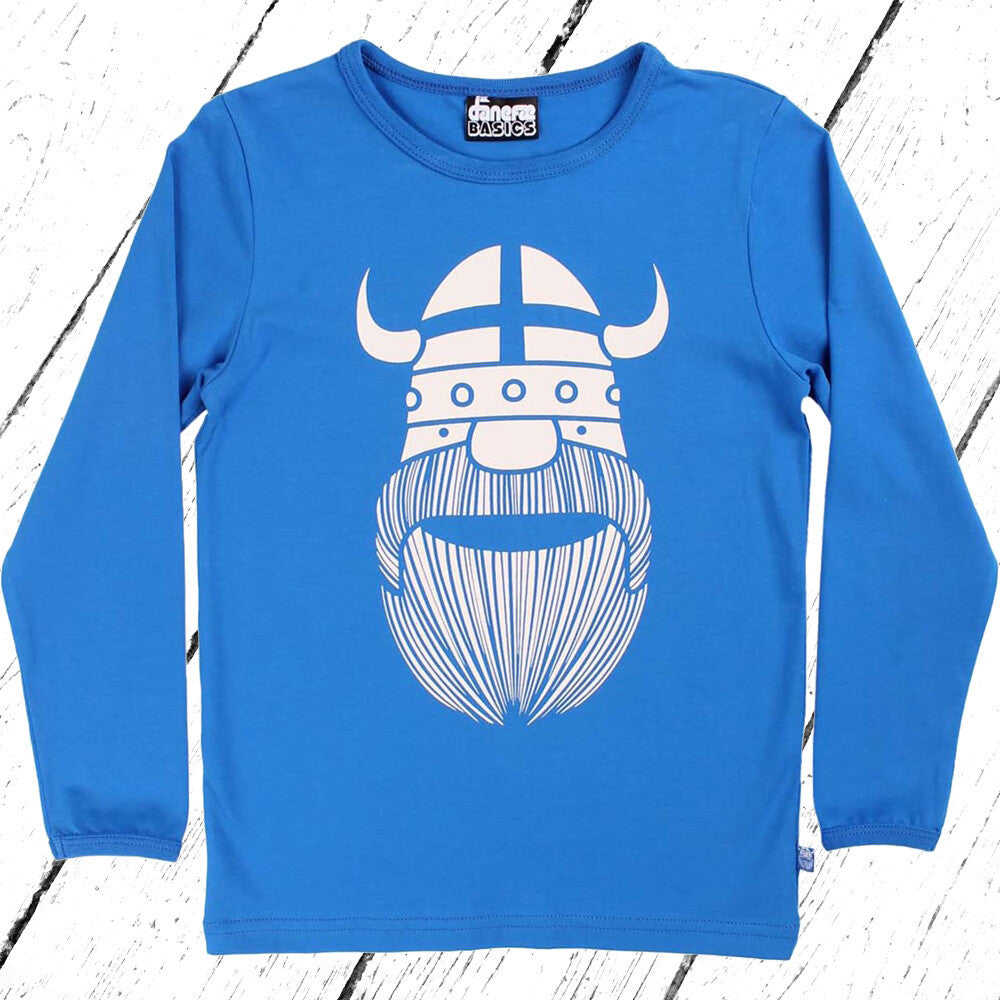 Danefae Shirt Basic Longsleeve Blue ERIK