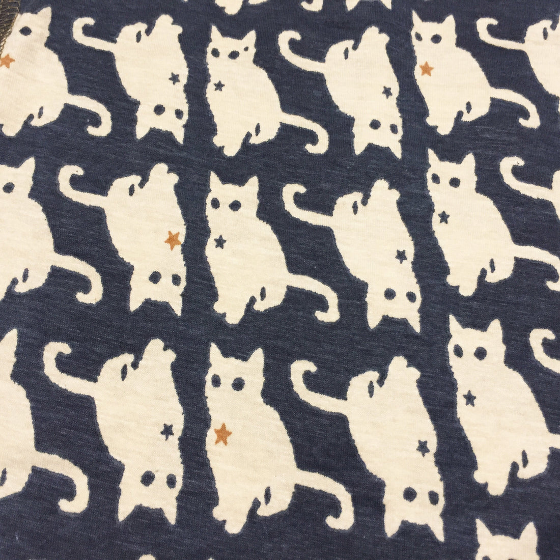 Kik-Kid Cat Print Jersey Kleid