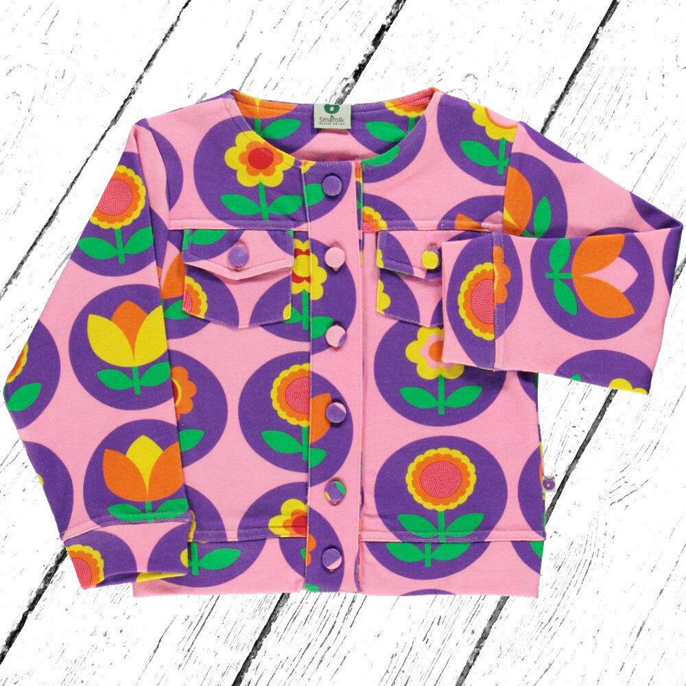 Smafolk Jacke Sweat Jacket Flower