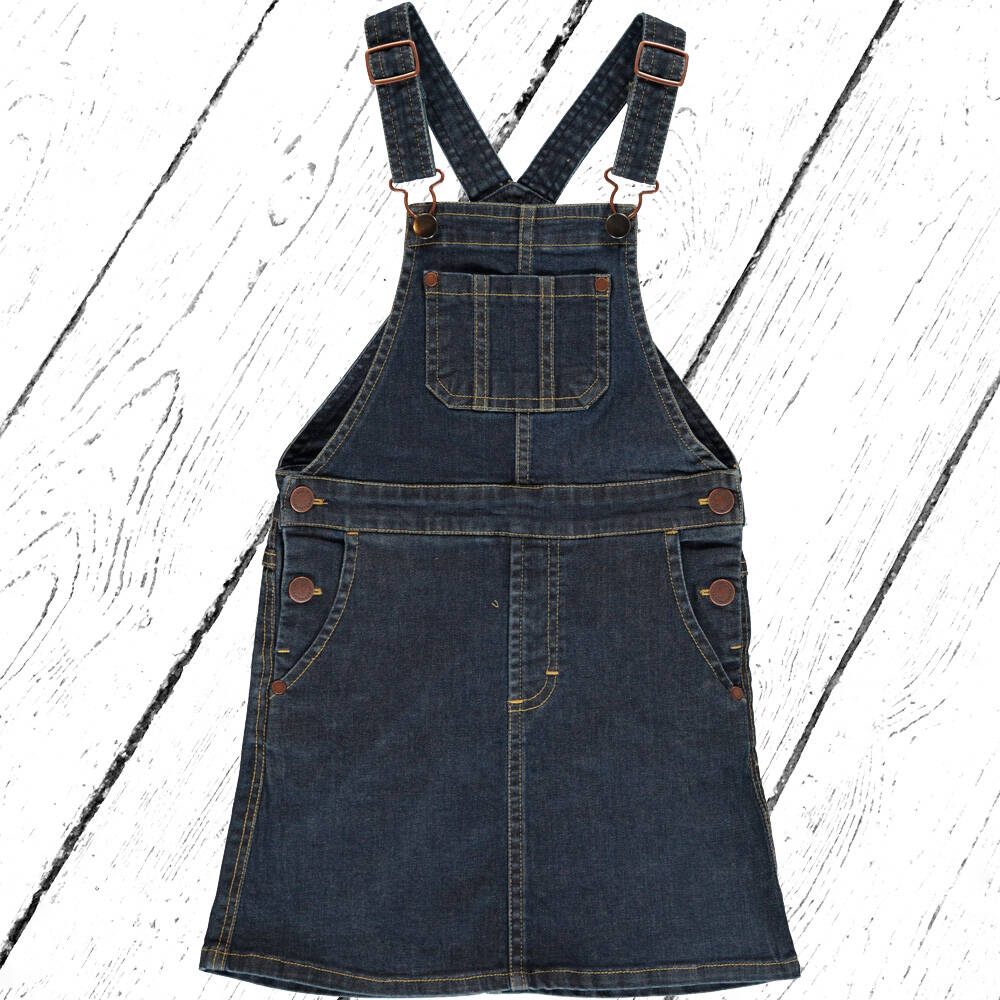 Maxomorra Jeanskleid Pinafore Dress Denim Medium Dark Wash