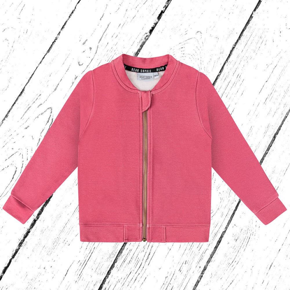 Dear Sophie Sweatjacke Bomber Jacket Poodle Pink