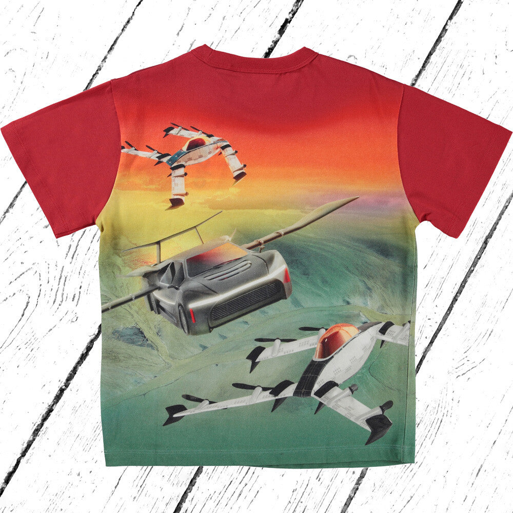 Molo T-Shirt Riley Cars Flying