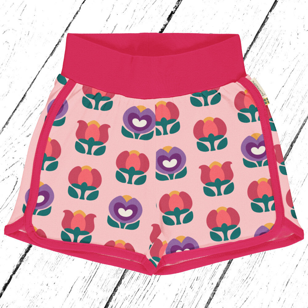 Maxomorra Runner Shorts PICNIC TULIP