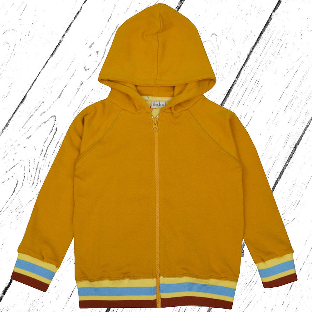 Baba Kidswear Jacke Hoodie Sweater Golden Yellow