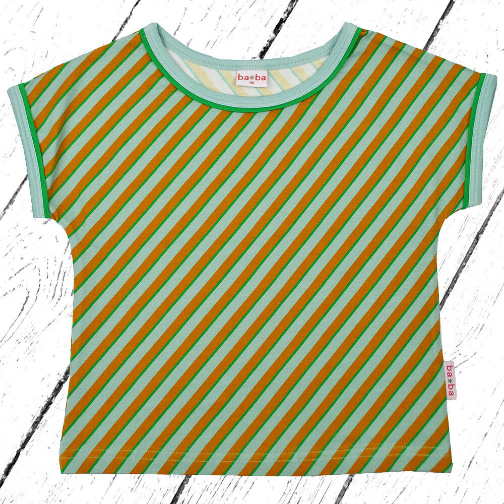 Baba Kidswear T-Shirts Diagonal Blue