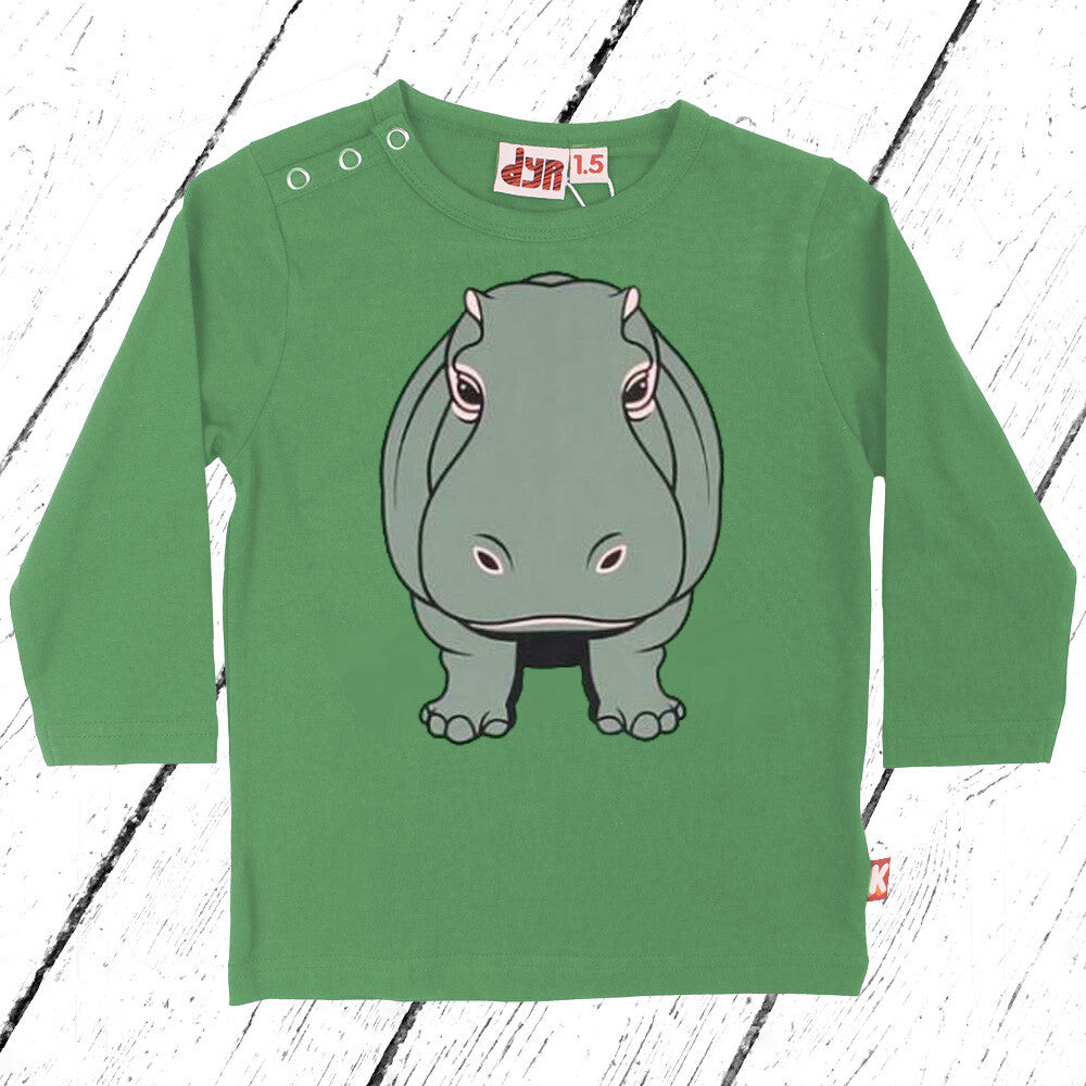 DYR Shirt Dyrcritter Baby T Jungle HIPPO DIN VEN