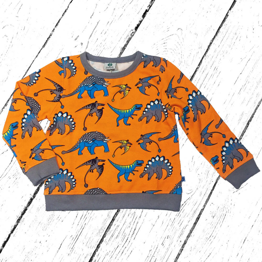 Smafolk Sweatshirt with Dinosaur