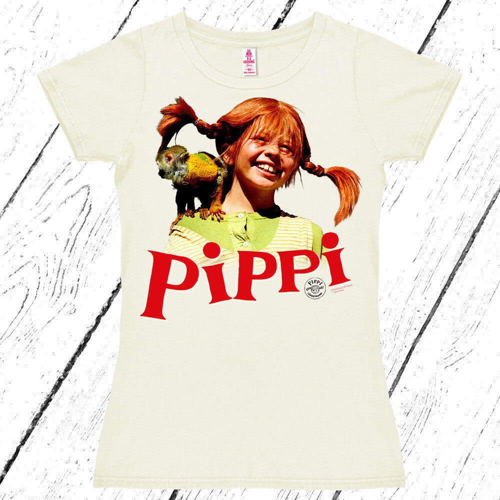 Logoshirt Ladys T-Shirt Pippi Langstrumpf