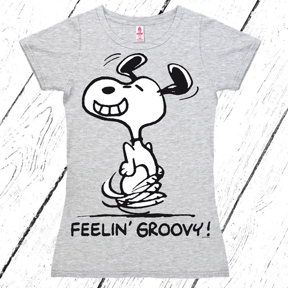 Logoshirt Ladys T-Shirt Peanuts Feelin Groovy