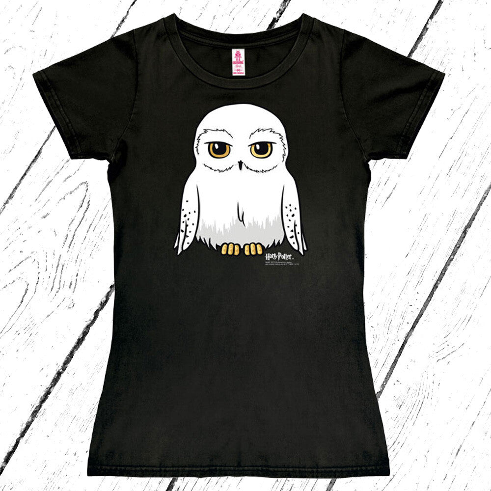 Logoshirt Ladys T-Shirt Harry Potter Hedwig