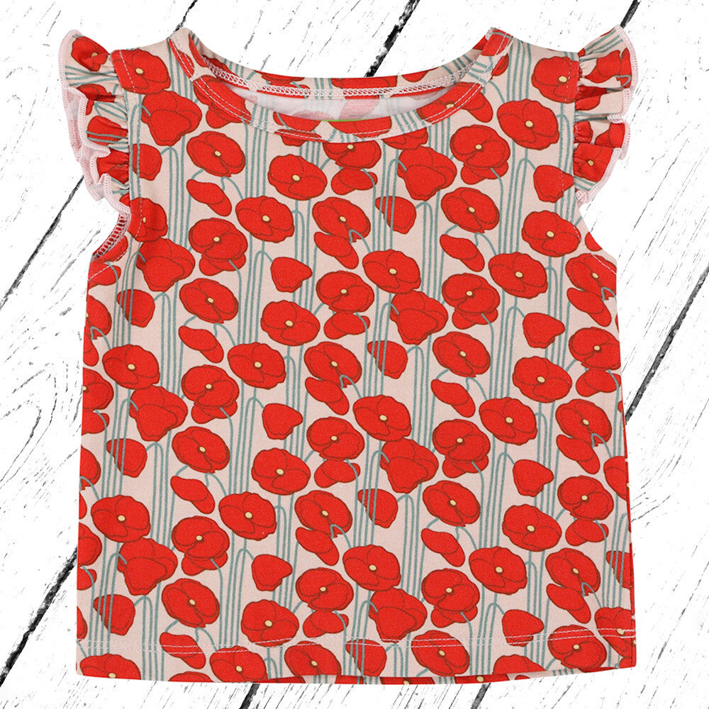 Lily Balou T-Shirt Eline Top Poppies