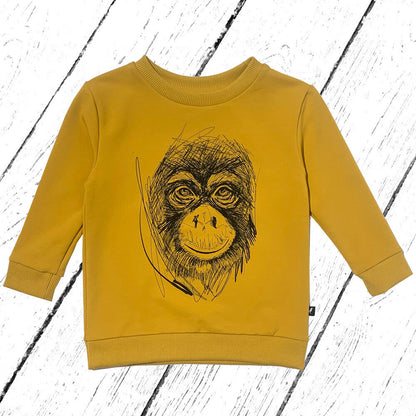 MOI KIDZ Sweater Mustard Monkey