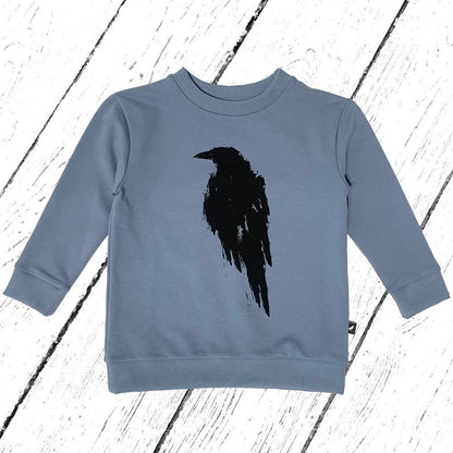 MOI KIDZ Sweater Sea Blue Raven