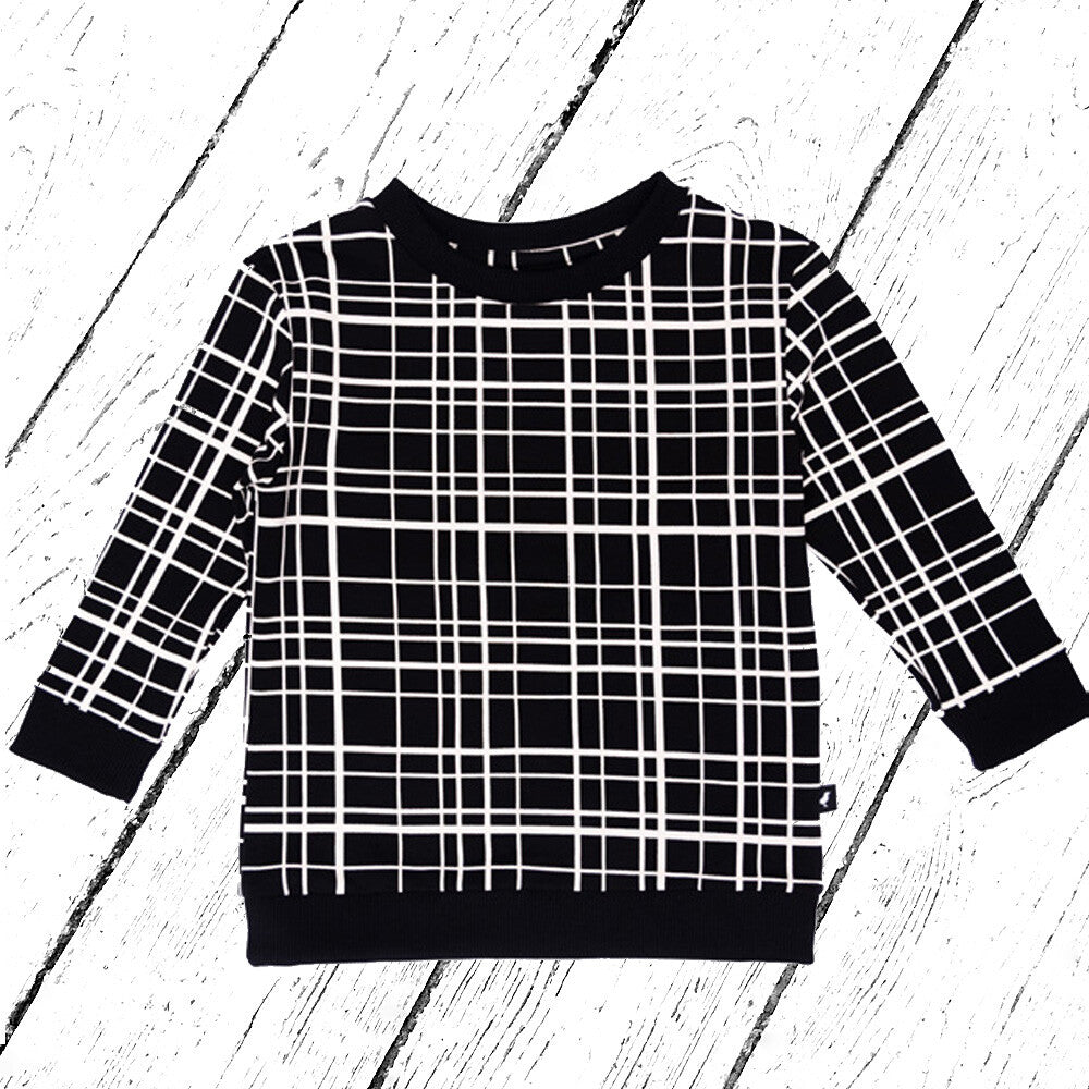 MOI KIDZ Sweater Black Grid