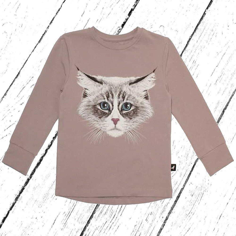 MOI KIDZ Shirt Long T Blush Cats