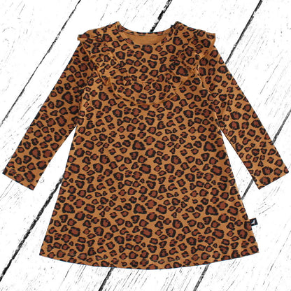 MOI KIDZ Kleid Sweater A Dress Rustic Leopard