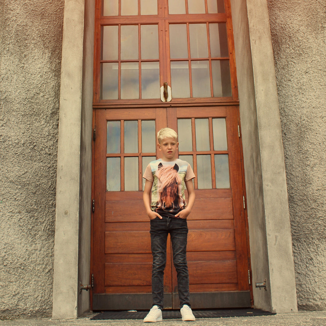 MOI KIDZ T-Shirt Sand Horse