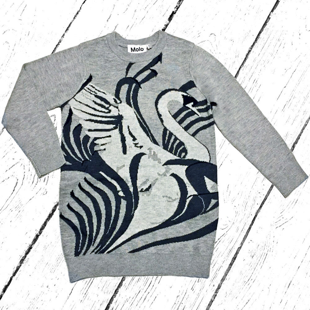 Molo Kleid / Longpullover Camitta Schwan