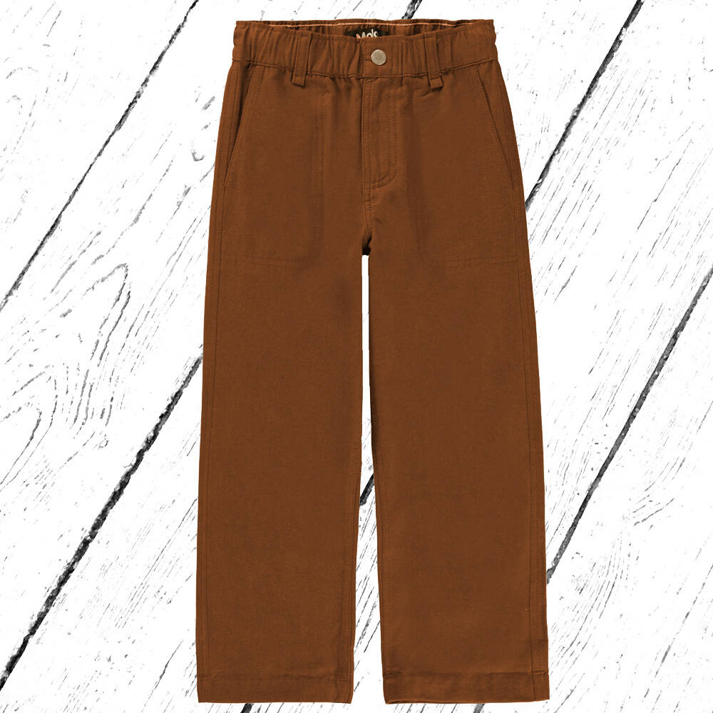 Molo Peached Canvas Hose Aron Tawny Brown