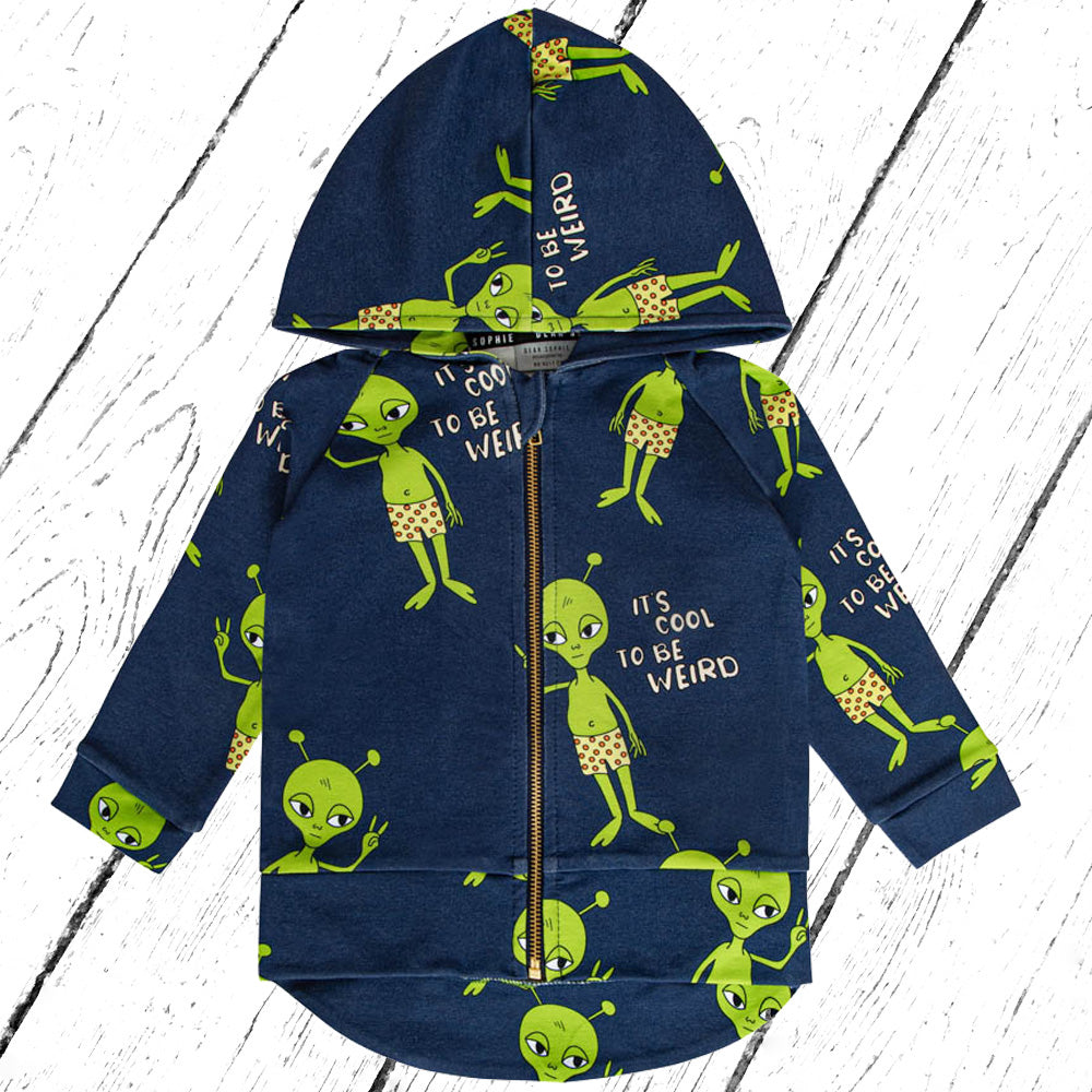Dear Sophie Kapuzenjacke ALIEN Hoodie Navy