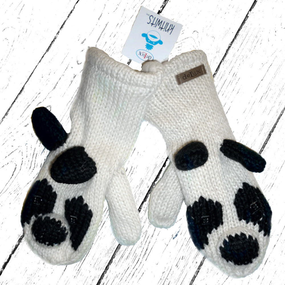 KnitWits Handschuhe Panda – Mia Mohnstreusel