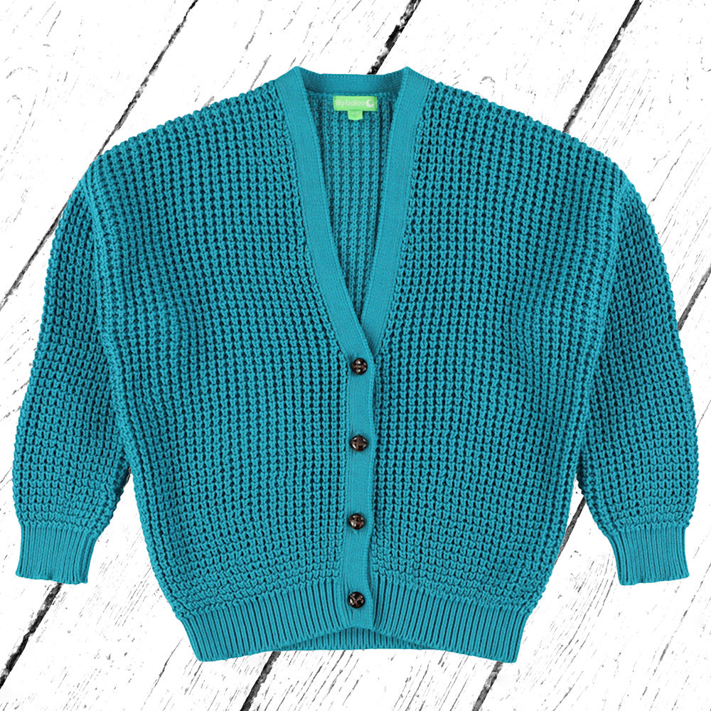 Lily Balou Strickjacke NADIA Cardigan Enamel Blue