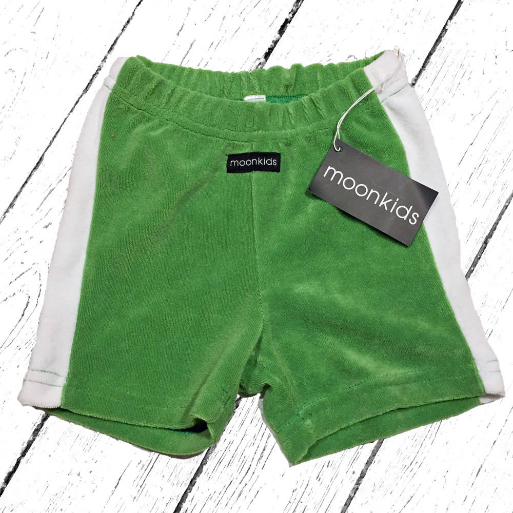 MOONKIDS Retro Frottee Shorts grün