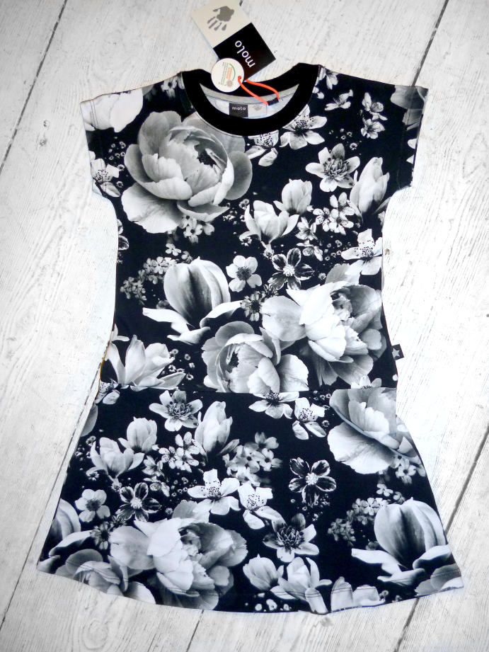 Molo Kleid Cissy Black Floral