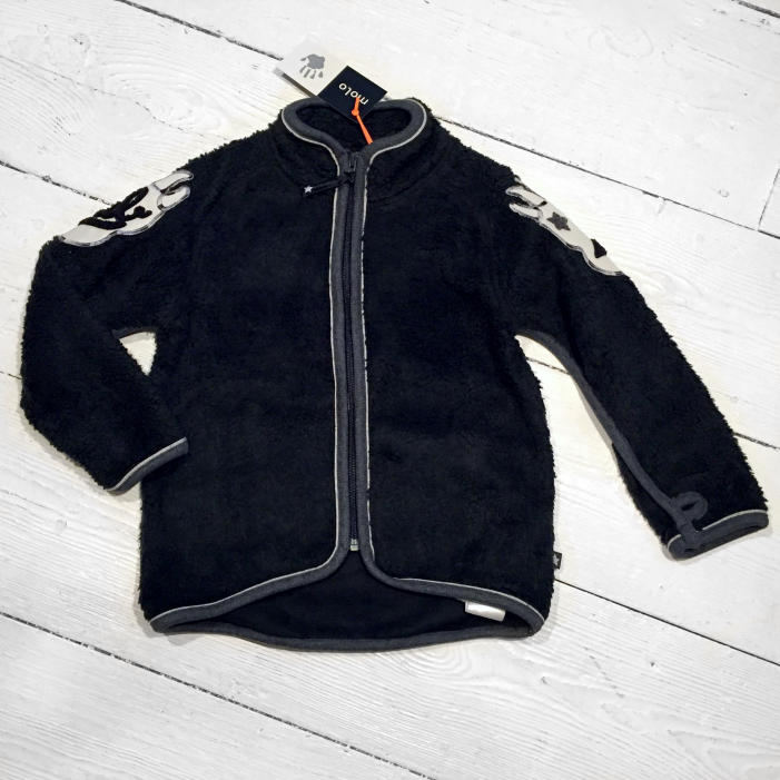 Molo Teddyfleecejacke Ulan Black