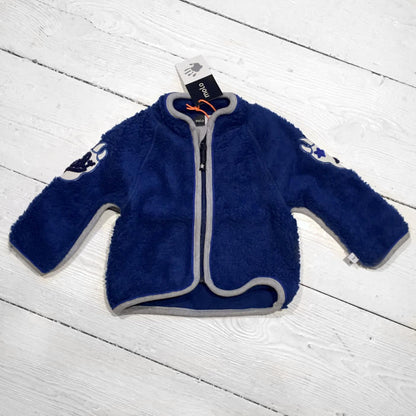 Molo Teddyfleecejacke Urvan Estate Blue