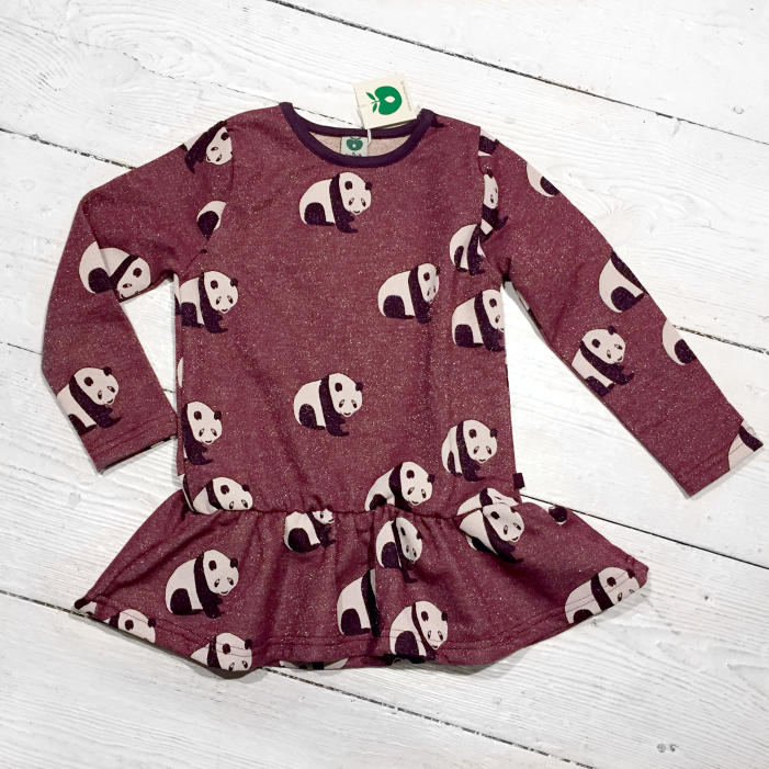 Smafolk Glitzer Panda Kleid