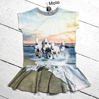 Molo Kleid Caeley White Horses