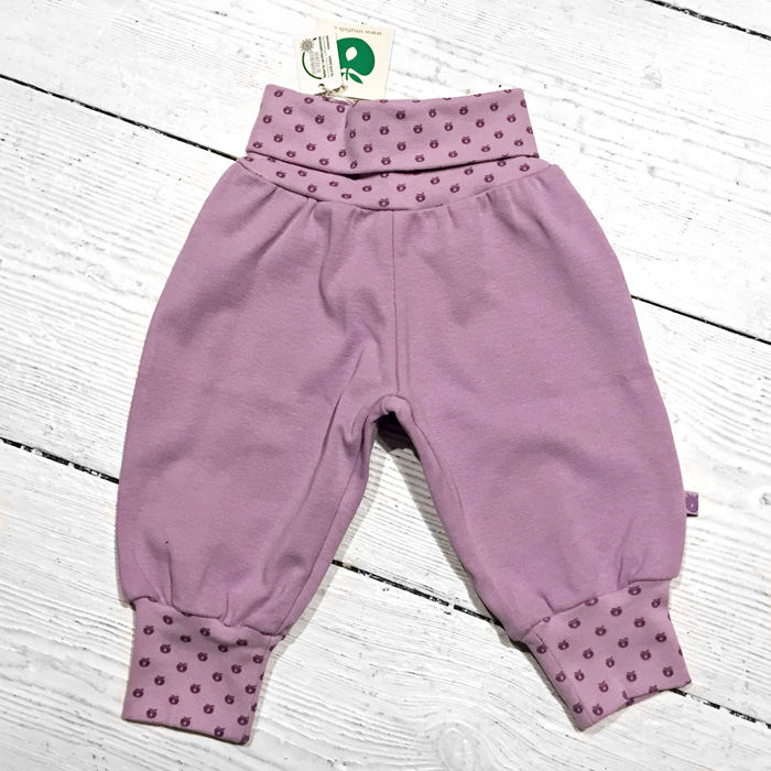 Smafolk Baby Pants Waistband Micro Apples