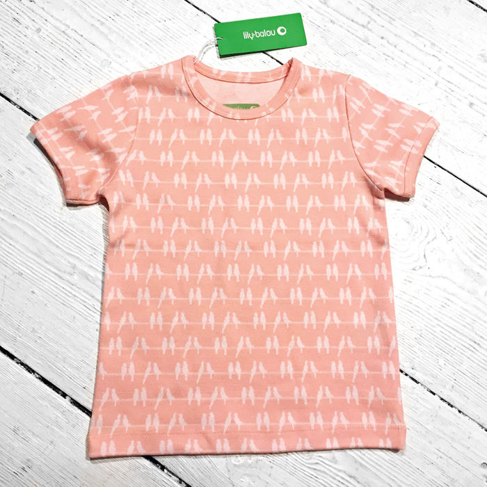 Lily Balou T-Shirt Leo Jacquard Birds