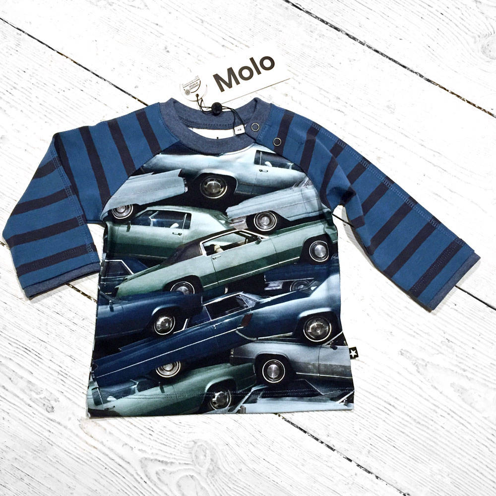 Molo Shirt Elton Stacked Cars