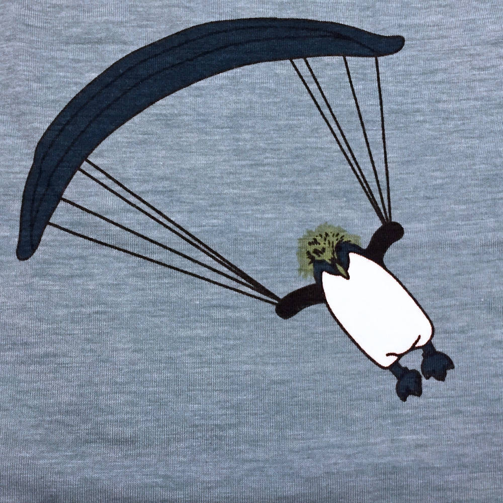 Smafolk Shirt with Parachute Penguin