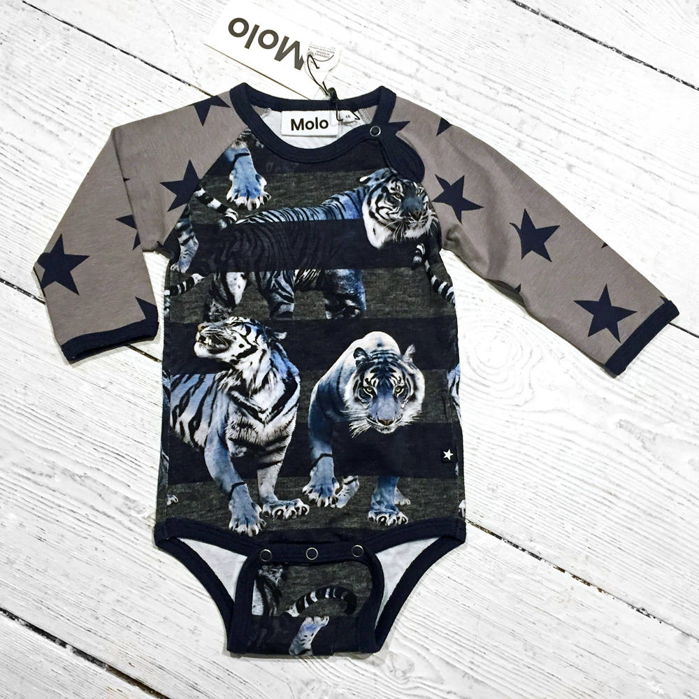 Molo Body Floyed Blue Tigers