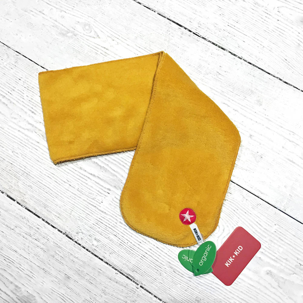 Kik-Kid Flauschfleece Schal yellow