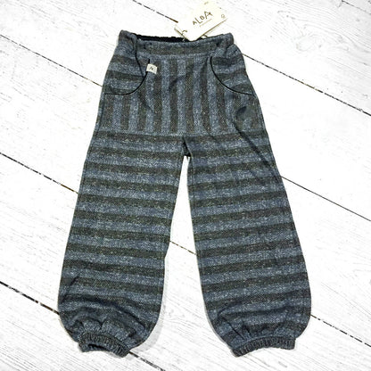 Albababy Hillan Baggy Pants Dark Denim Striped