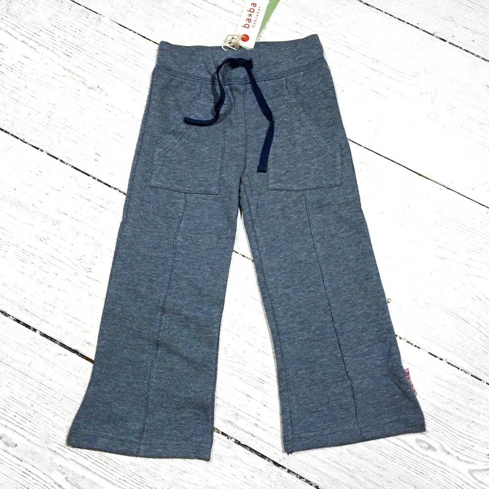 Baba Babywear Pocket Pants Milano blue