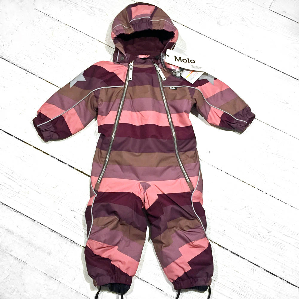 Molo Schneeanzug Pyxis Huckleberry Stripe