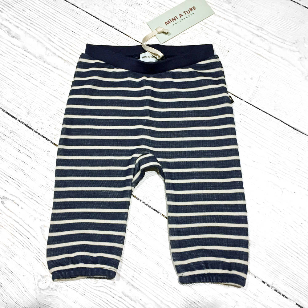 Mini A ture Merino-Woll-Hose Ajo Mood Indigo