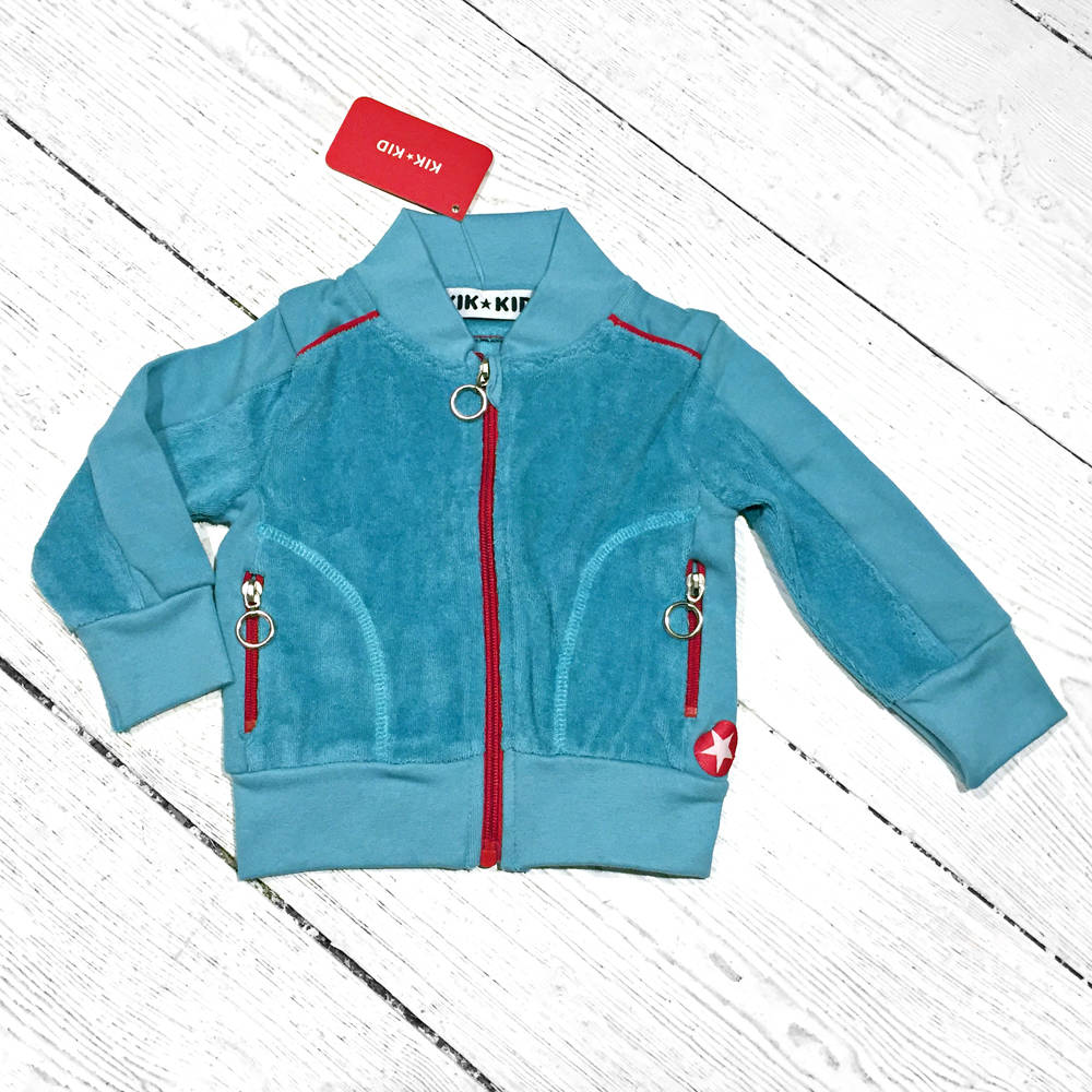 Kik-Kid Jacket Terry light blue