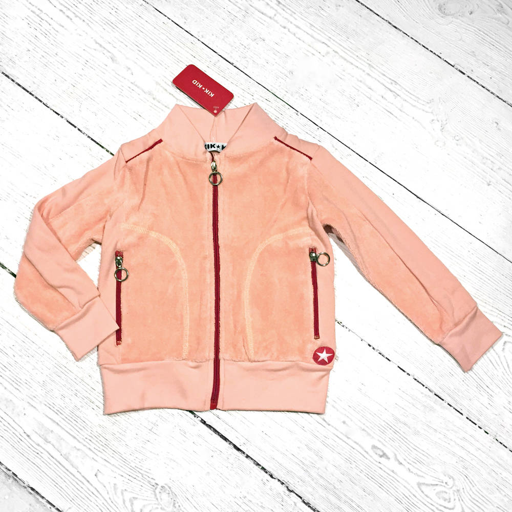 Kik-Kid Jacket Terry light pink