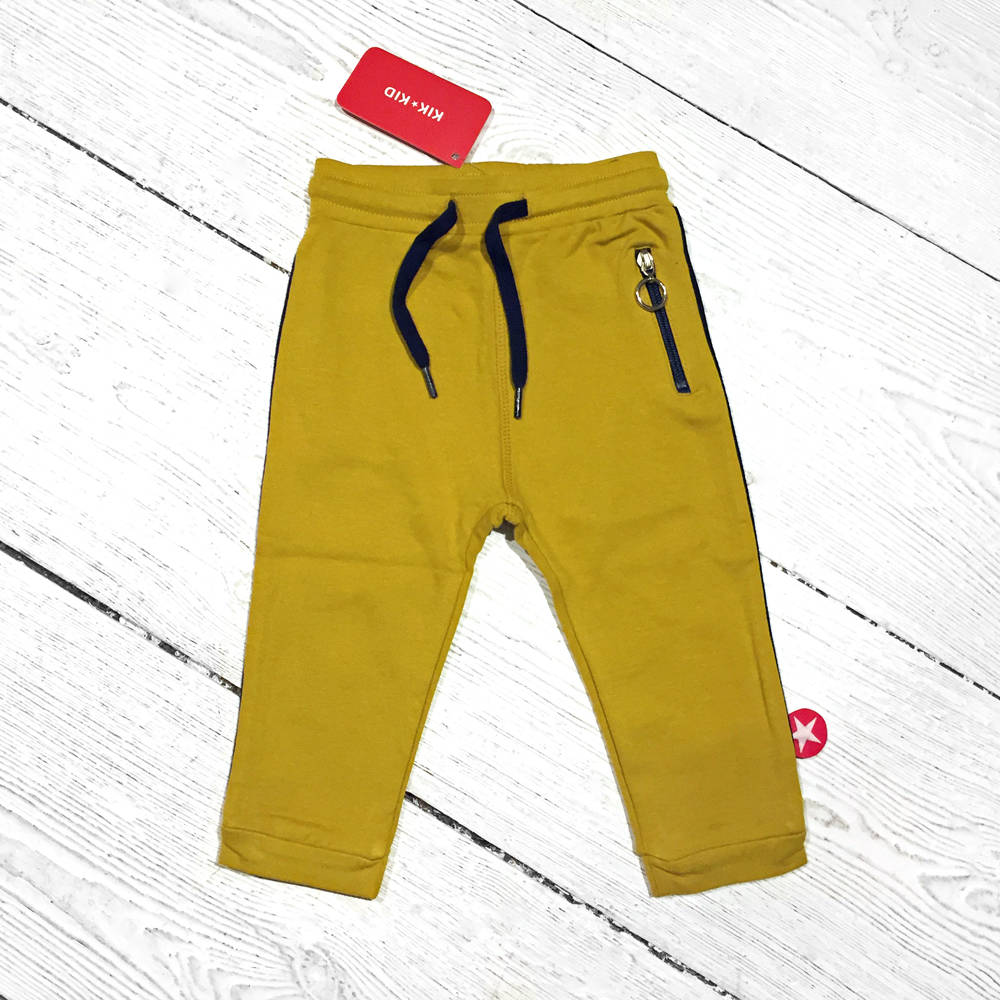 Kik-Kid Trousers French Knit yellow