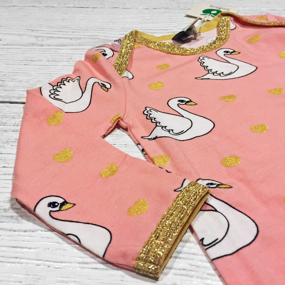 Smafolk Glitzer Overall with Swan