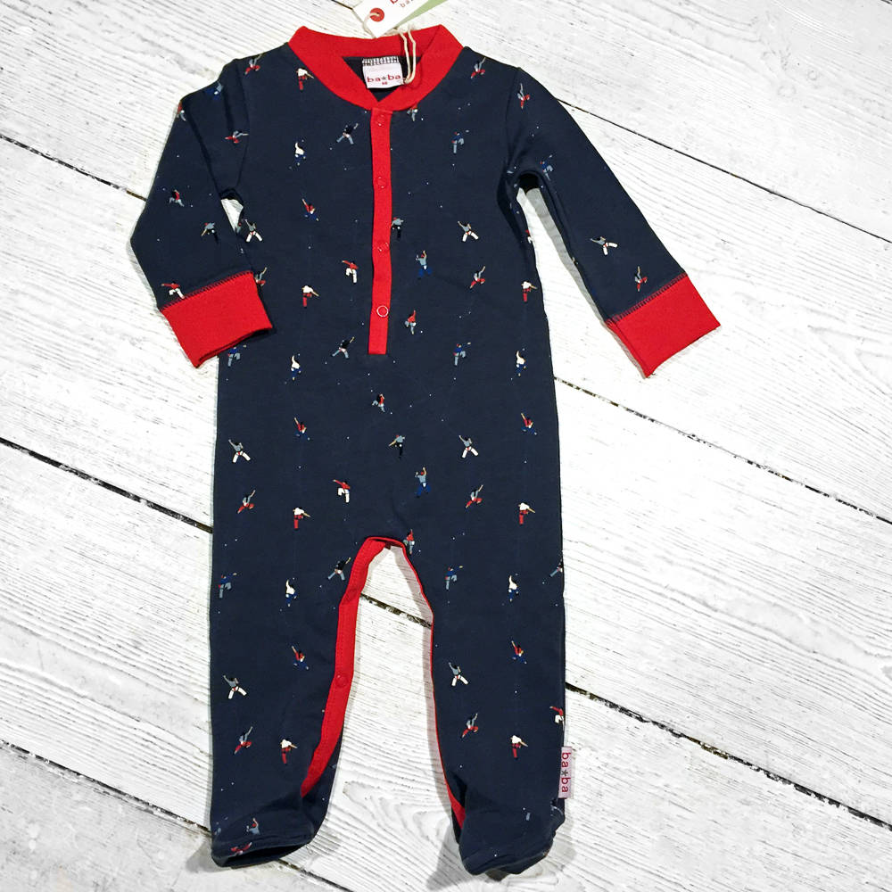 Baba Babywear Footed Bodysuit Climbers