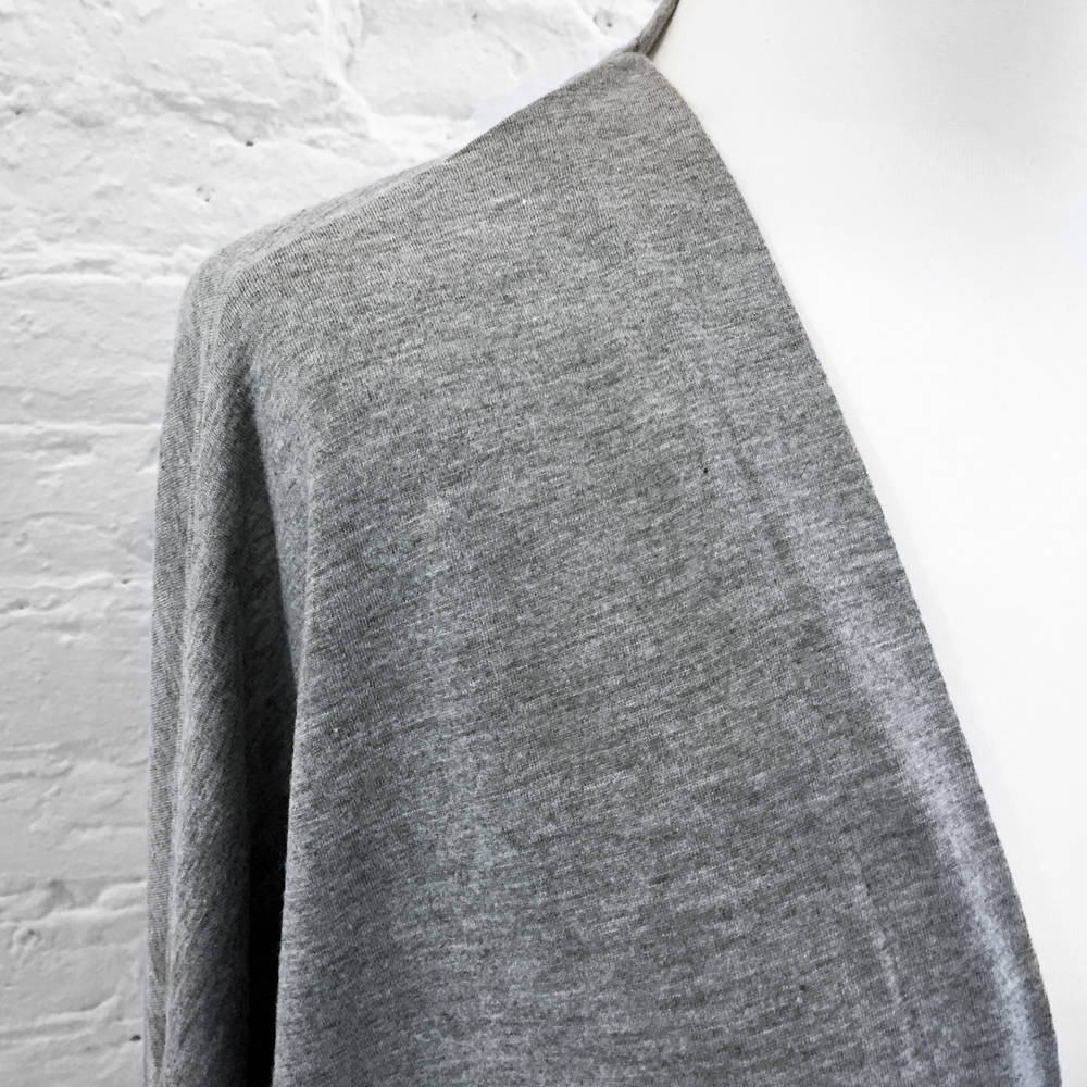 Danefae Bacio Wool Cardigan Heather Grey