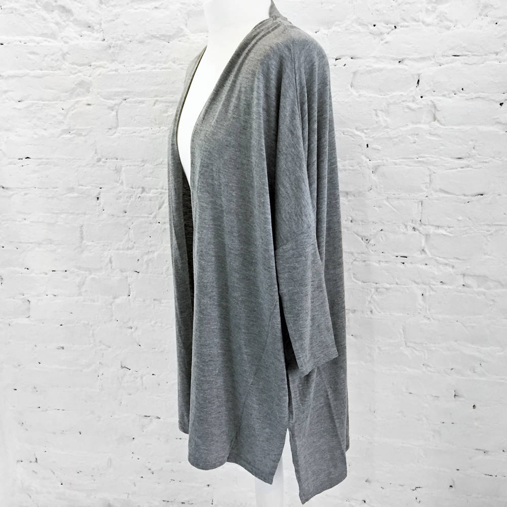 Danefae Bacio Wool Cardigan Heather Grey